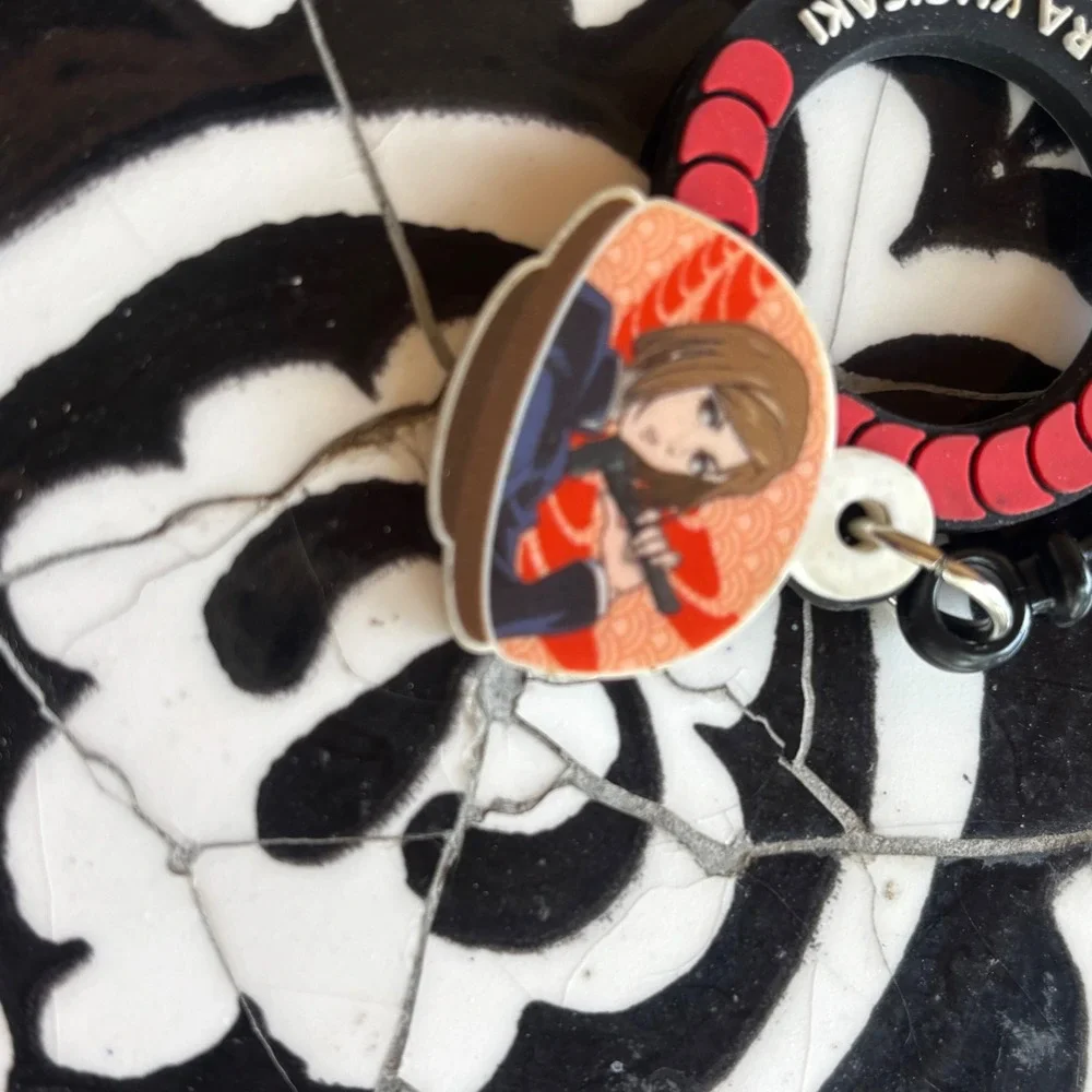 Jujutsu Kaisen Nobara Kugisaki Kura Sushi‎ & Blue Lock Rensuke Kunigami Keychain